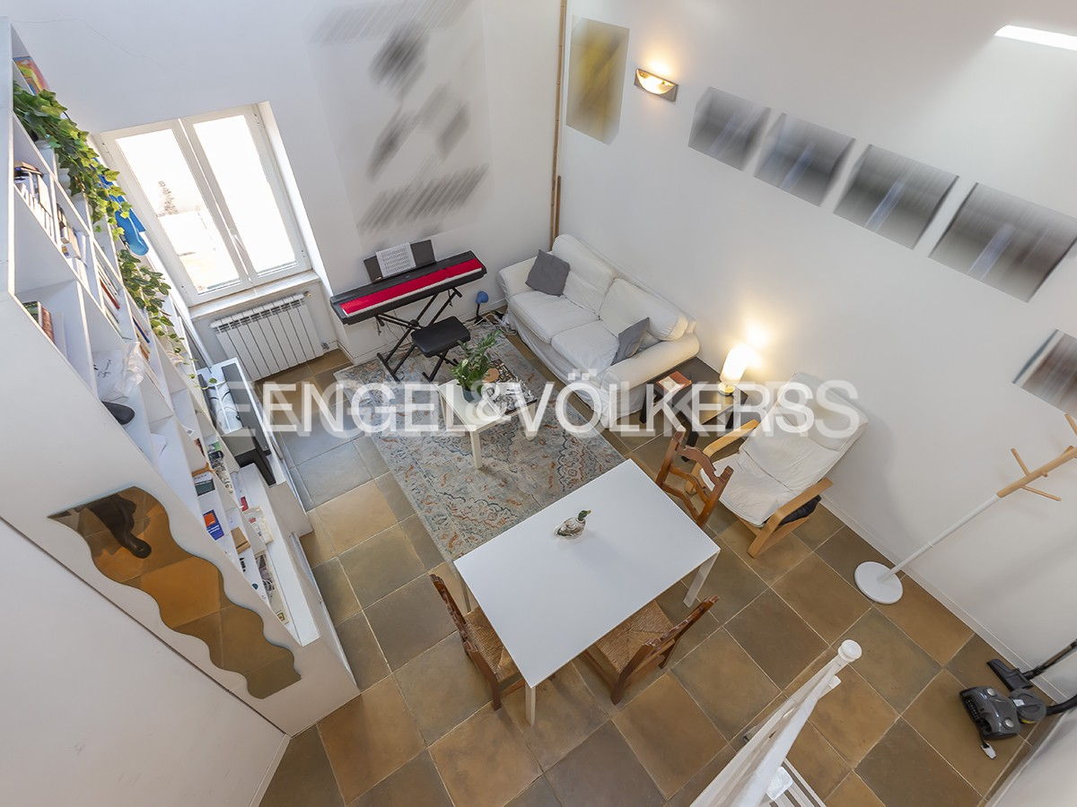 Квартира с 1 спальней в Рим, Италия № 225672