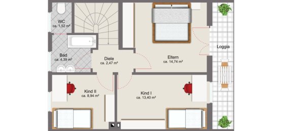 5 rooms Townhouse in Furstenfeldbruck, Germany No. 367111 22