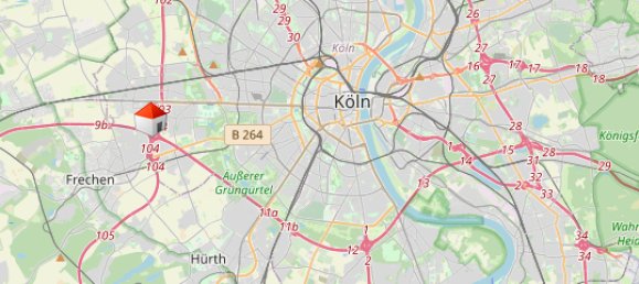 2 غرف نوم شقة في Cologne, Germany رقم 183263 21