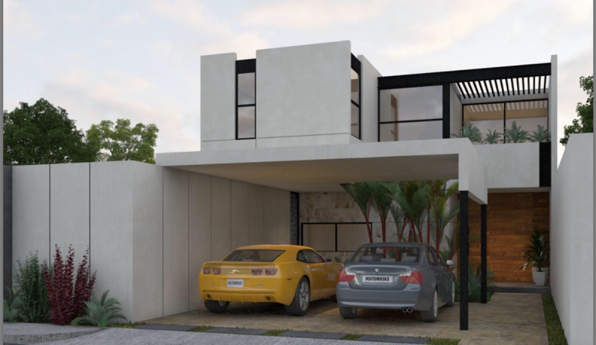 Дом с 3 спальнями в Мерида, Мексика № 138396