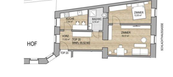 2 rooms Apartment in Vienna, Austria No. 180920 15