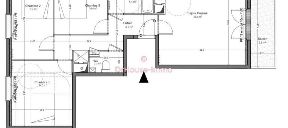 3 bedrooms Apartment in Creteil, France No. 164504 7