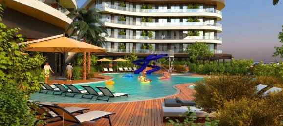 Квартира 1+1 в Оба, Турция № 13083 3