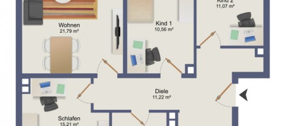 Apartamento T3 em Ebersberg, Germany N.º 285505 16