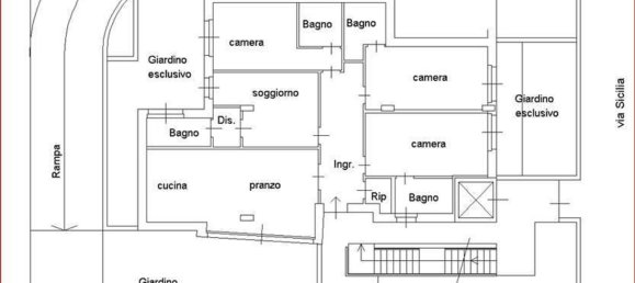 Квартира с 6 комнатами в Ро, Италия № 229216 32