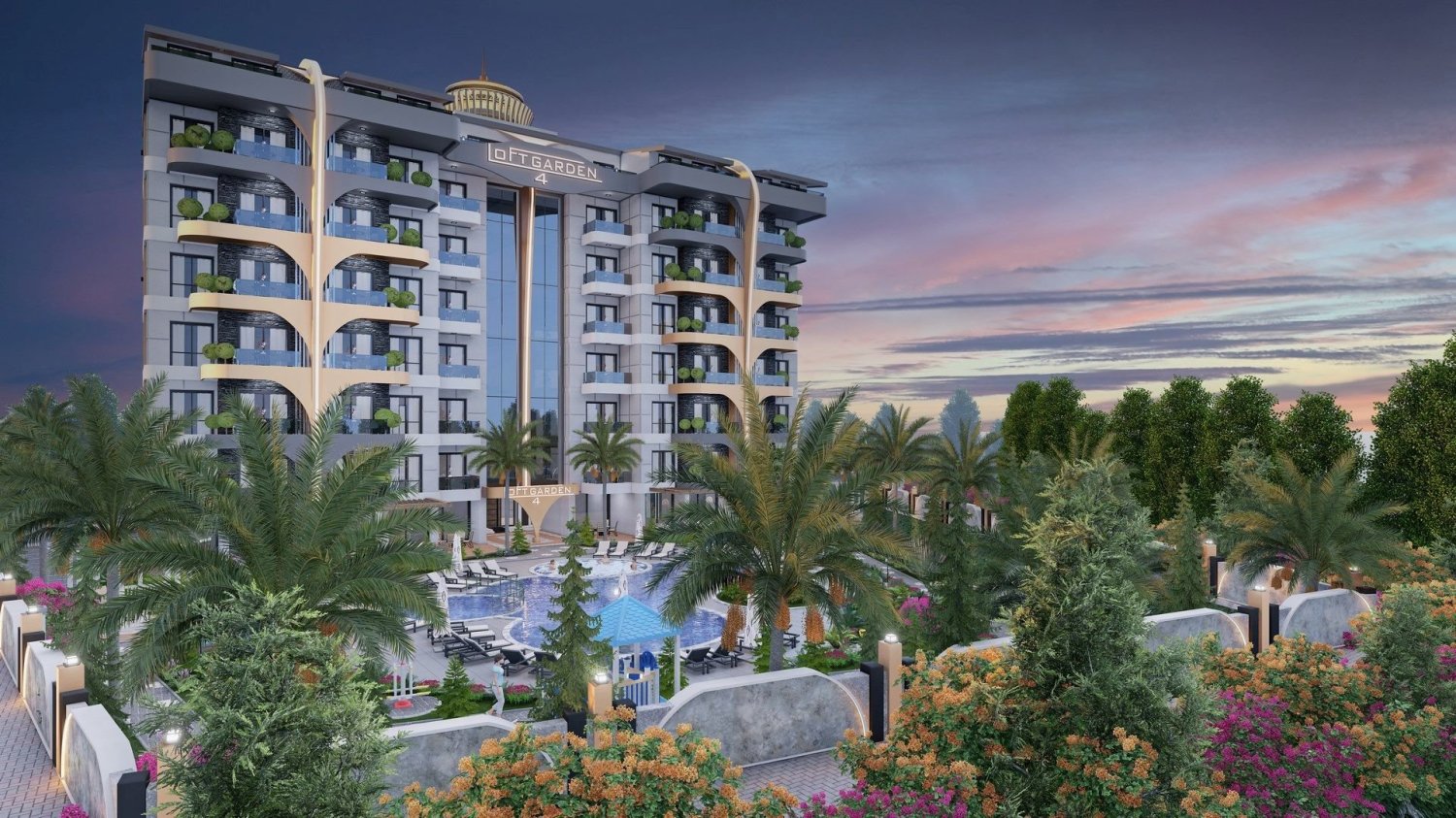 شقة 1+1 في Gazipasa, Turkey رقم 31589