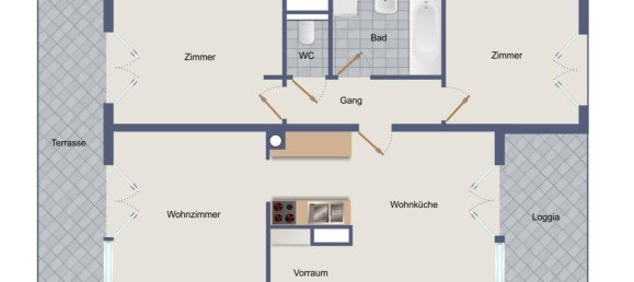 3 chambres Appartement à Hernals, Austria No. 249768 7