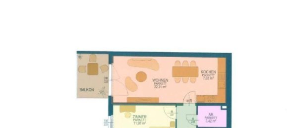 3-Zimmer Wohnung in Neubau, Austria, Nr. 155984 2