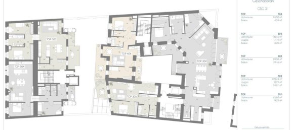 3 rooms Apartment in Wieden, Austria No. 5004 9