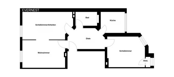 2 chambres Appartement à Dusseldorf, Germany No. 9711 11