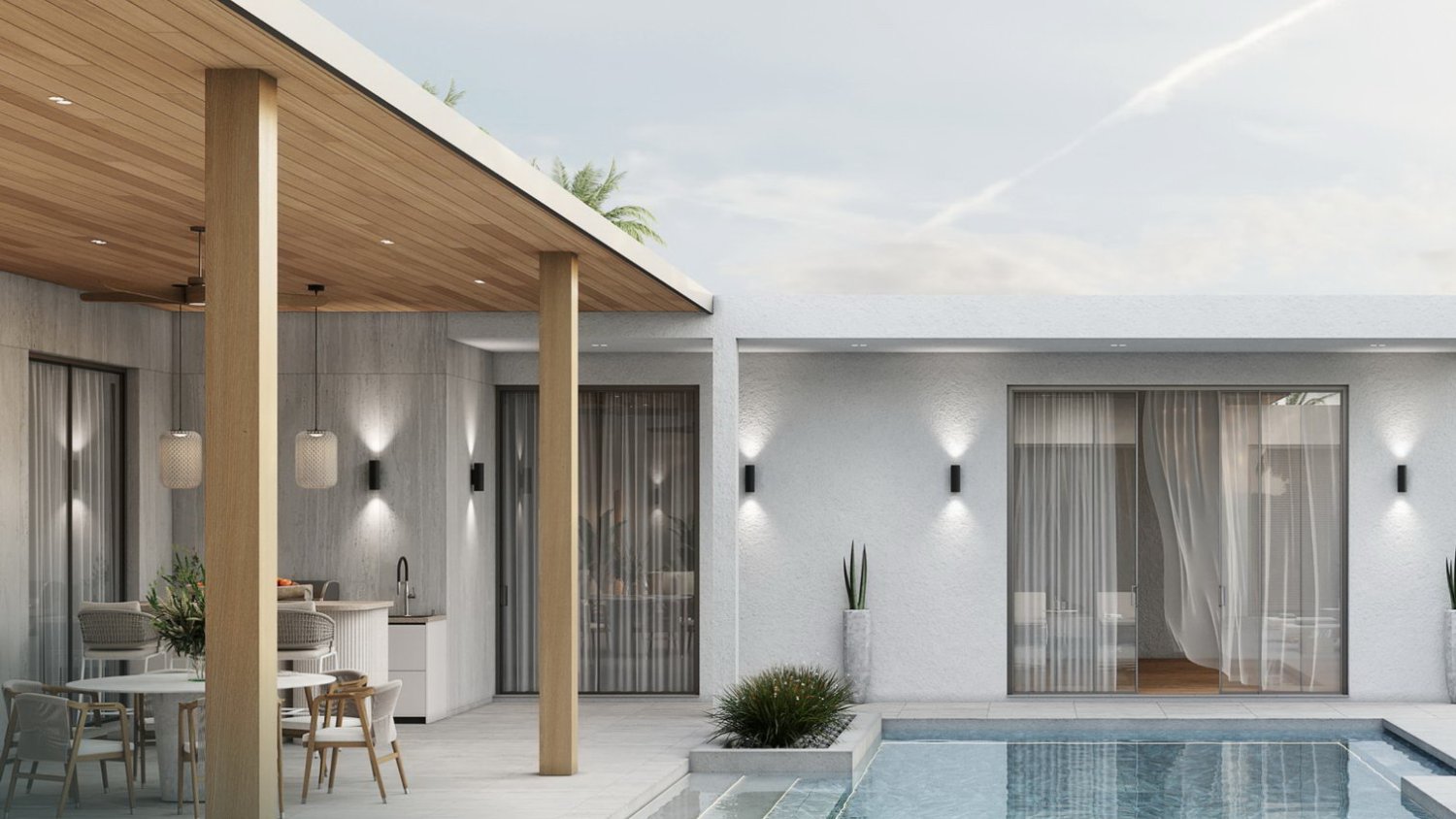 Villa de 4 dormitorios en Layan Lucky Villas, Phuket, Thailand No. 31632