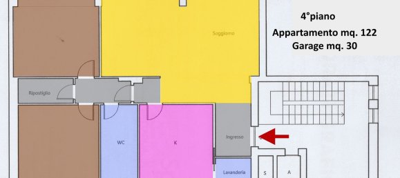 Apartamento de 4 divisões em San Cataldo, Italy N.º 48766 2