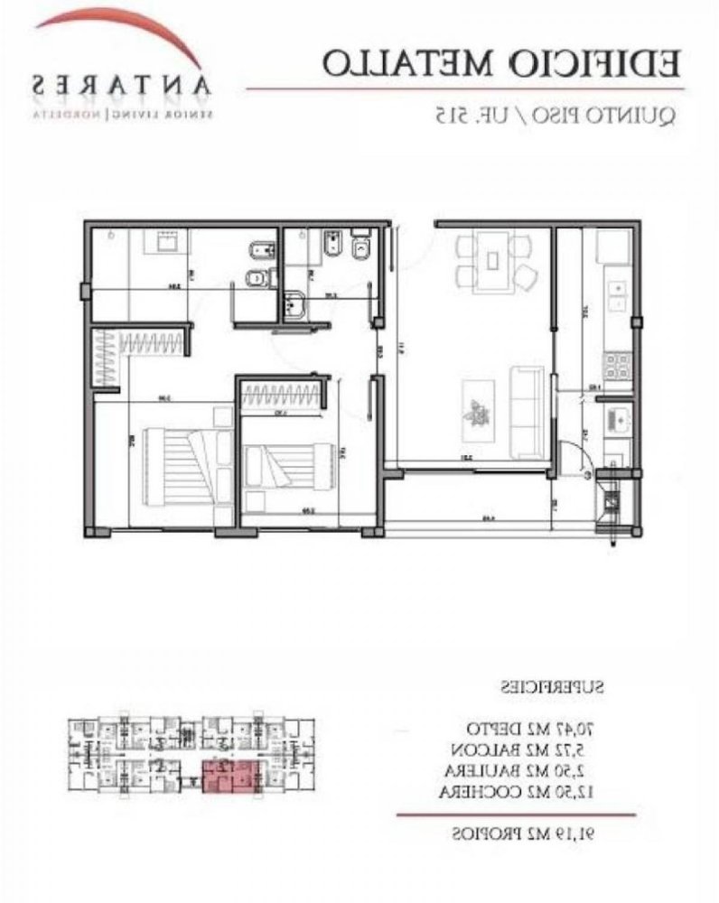 2 bedrooms Apartment in Tigre, Argentina No. 63415