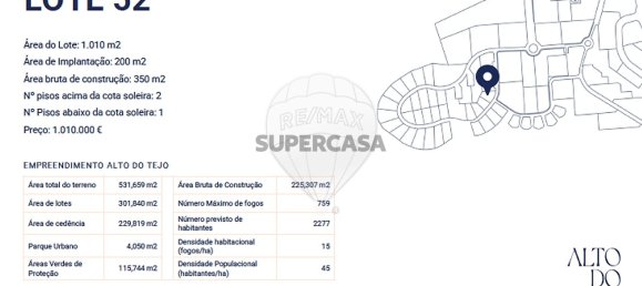  قطعة أرض في Amadora, Portugal رقم 354702 8