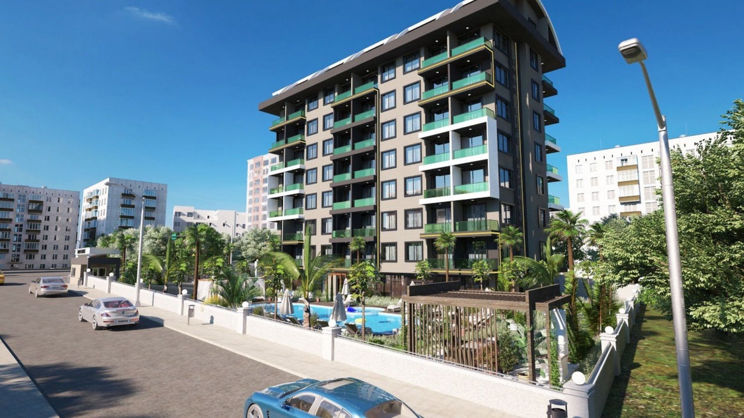 Apartment 2+1 in Avsallar, Turkey No. 12993