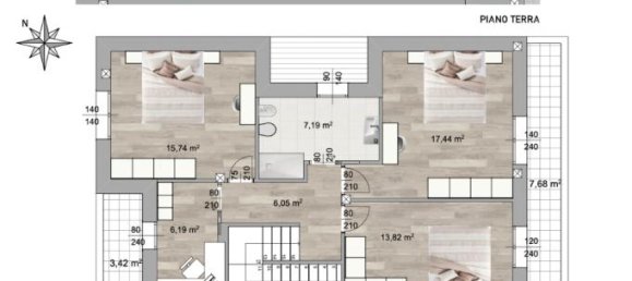 5غرفة فيلا في San Giorgio delle Pertiche, Italy رقم 3572 6