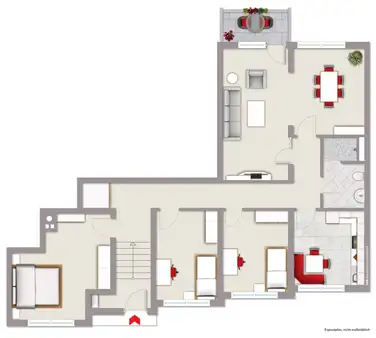 Apartamento T3 em Saarbrucken, Germany N.º 358178