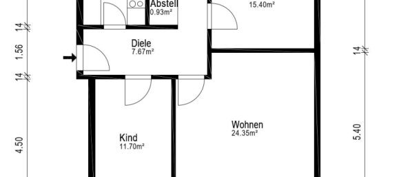 2 غرف نوم شقة في Offenbach, Germany رقم 230281 5