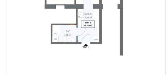 2 rooms Apartment in Hernals, Austria No. 243954 4