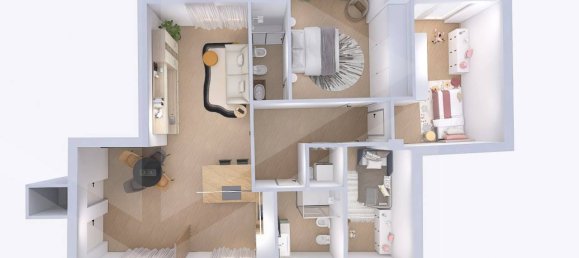 Apartamento de 5 divisões em Ciampino, Italy N.º 18514 2