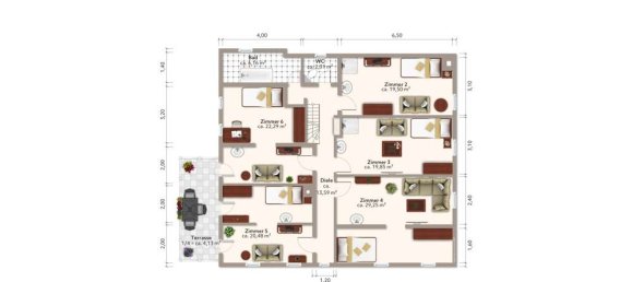 مقهى / مطعم في Bergstrase, Germany 445متر مربع رقم 368010 13