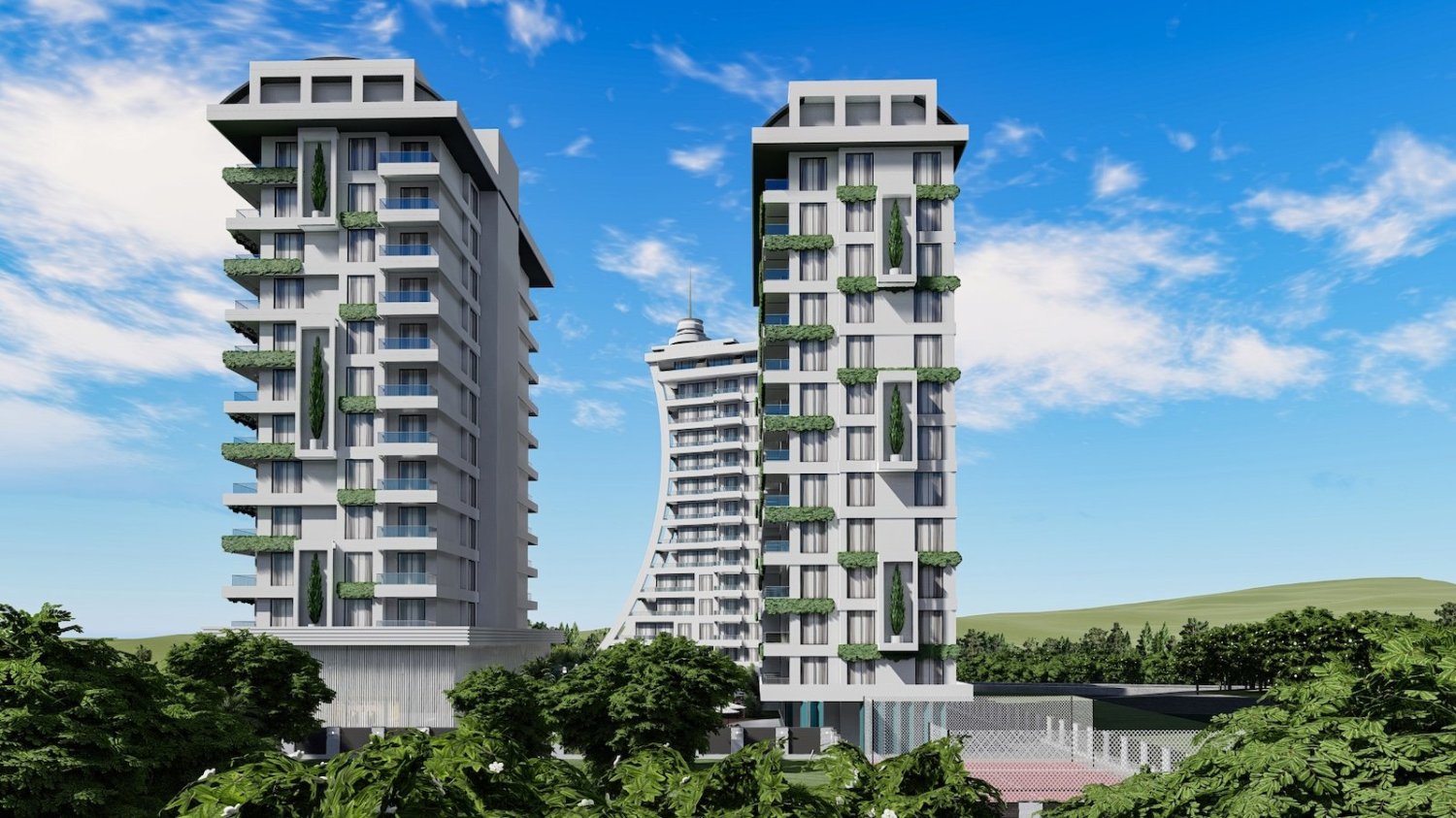 Apartment 2+1 in Alanya, Turkey No. 26253