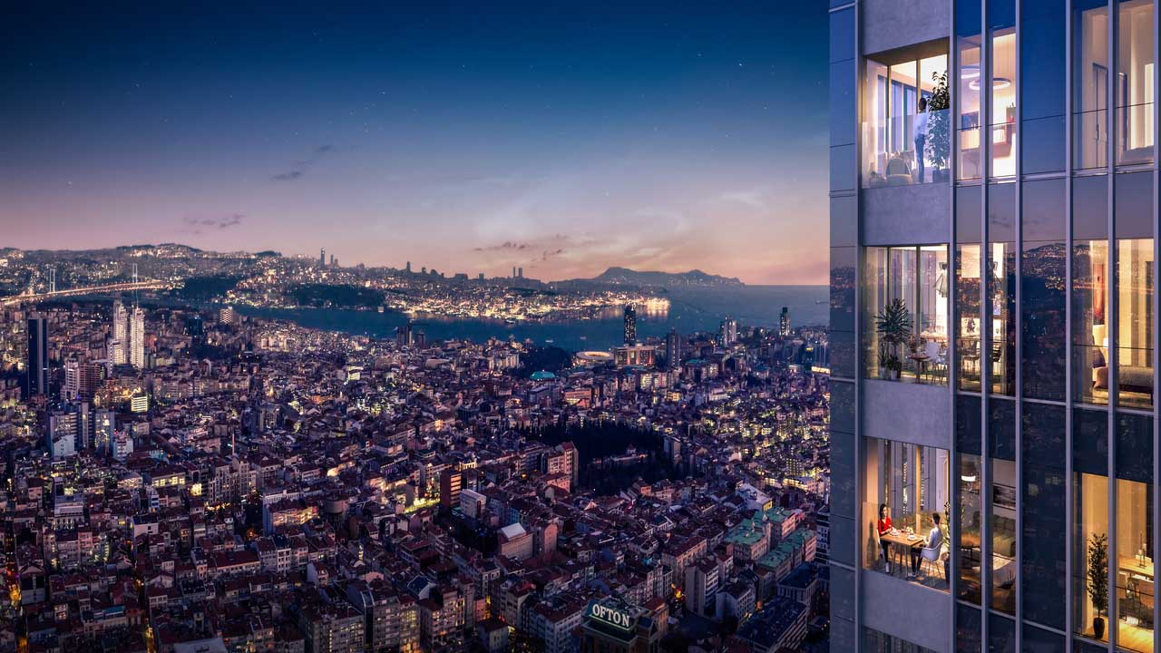 Apartment 4.5+1 in Bomonti Residence by Rotana, Sisli, Turkey No. 35238