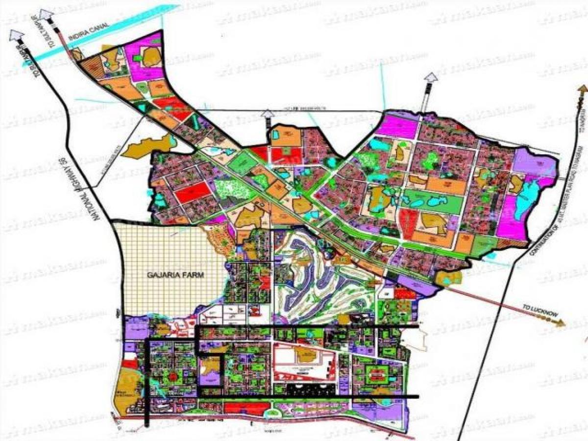 2 غرف نوم منزل في Lucknow, India رقم 20123