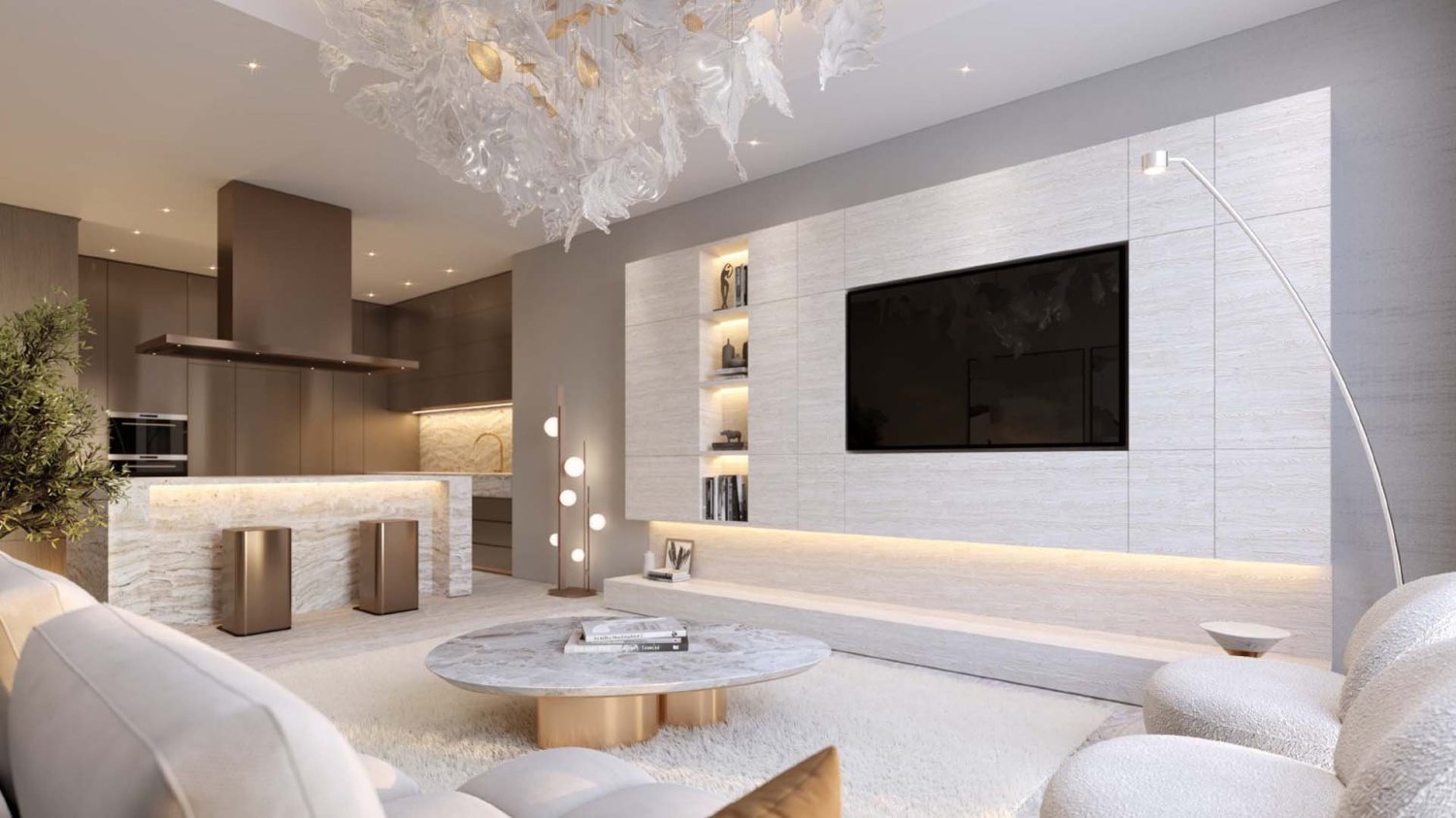 Apartamento T3 em TIGER SKY TOWER, Business Bay, UAE N.º 62557