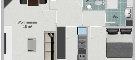 2غرفة شقة في Meidling, Austria رقم 155173 8