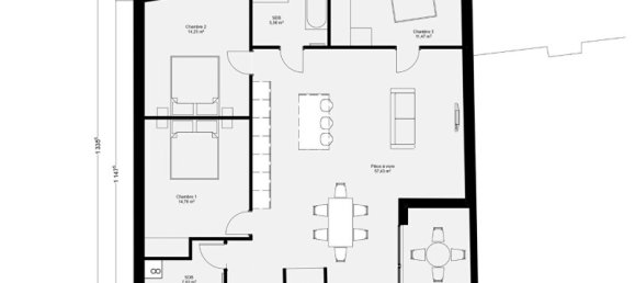 1 bedroom Apartment in Besancon, France No. 332303 3