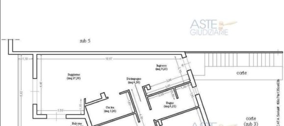 6 rooms Apartment in Giugliano in Campania, Italy No. 224687 35