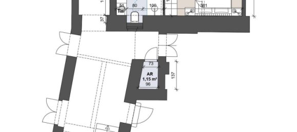 Студия в Маргаретен, Австрия № 45702 9