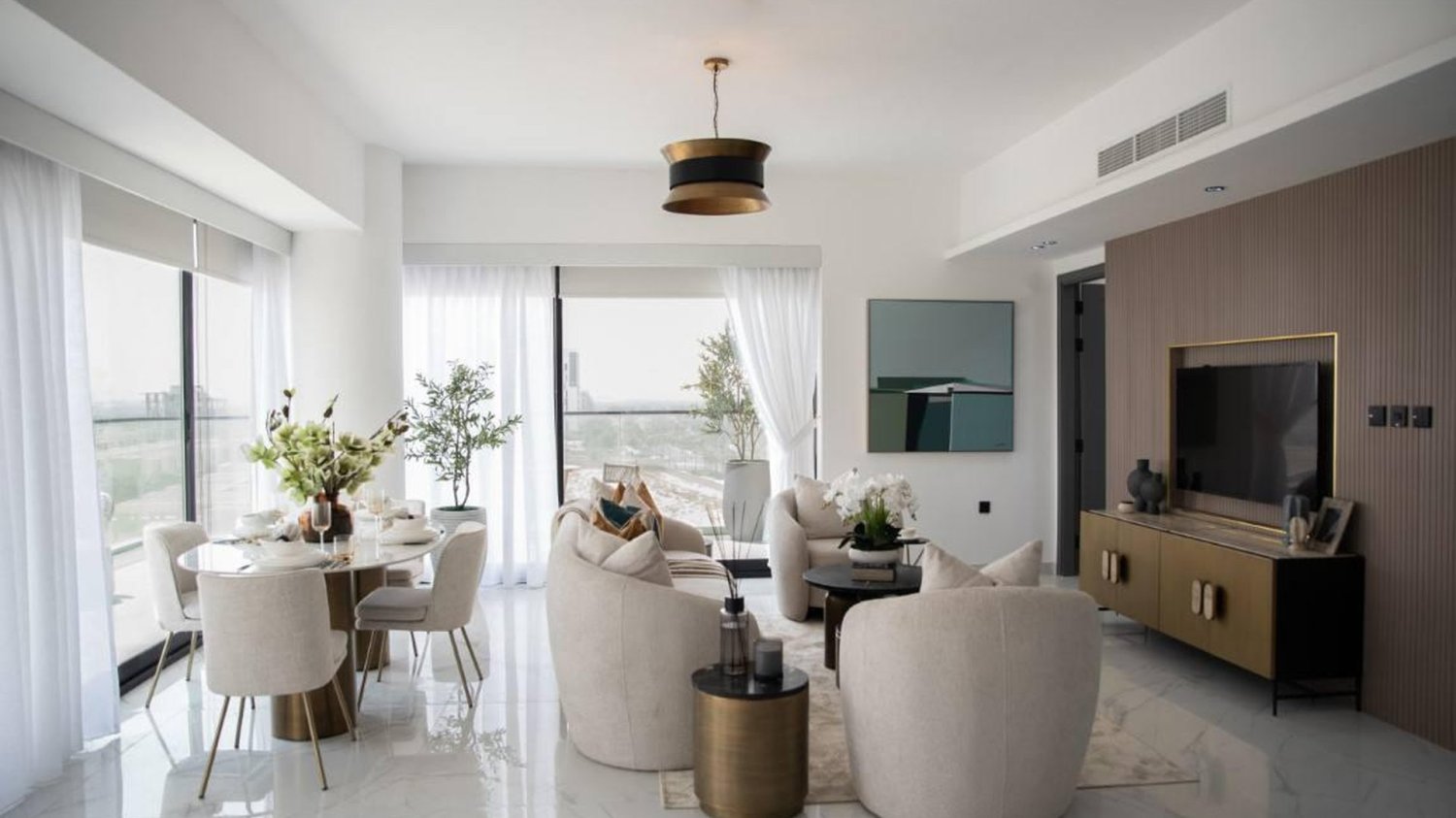 Apartamento de 1 dormitorio en Glam Residence, Al Zorah, UAE No. 64889