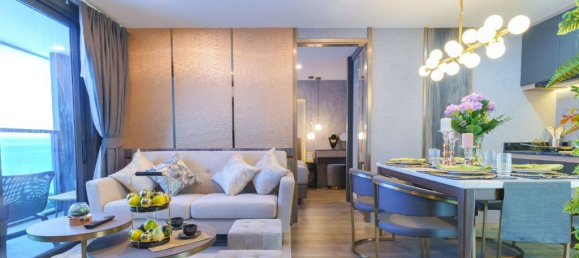 Кондоминиум  с 2 спальнями в Банг Саре, Таиланд № 12165 2