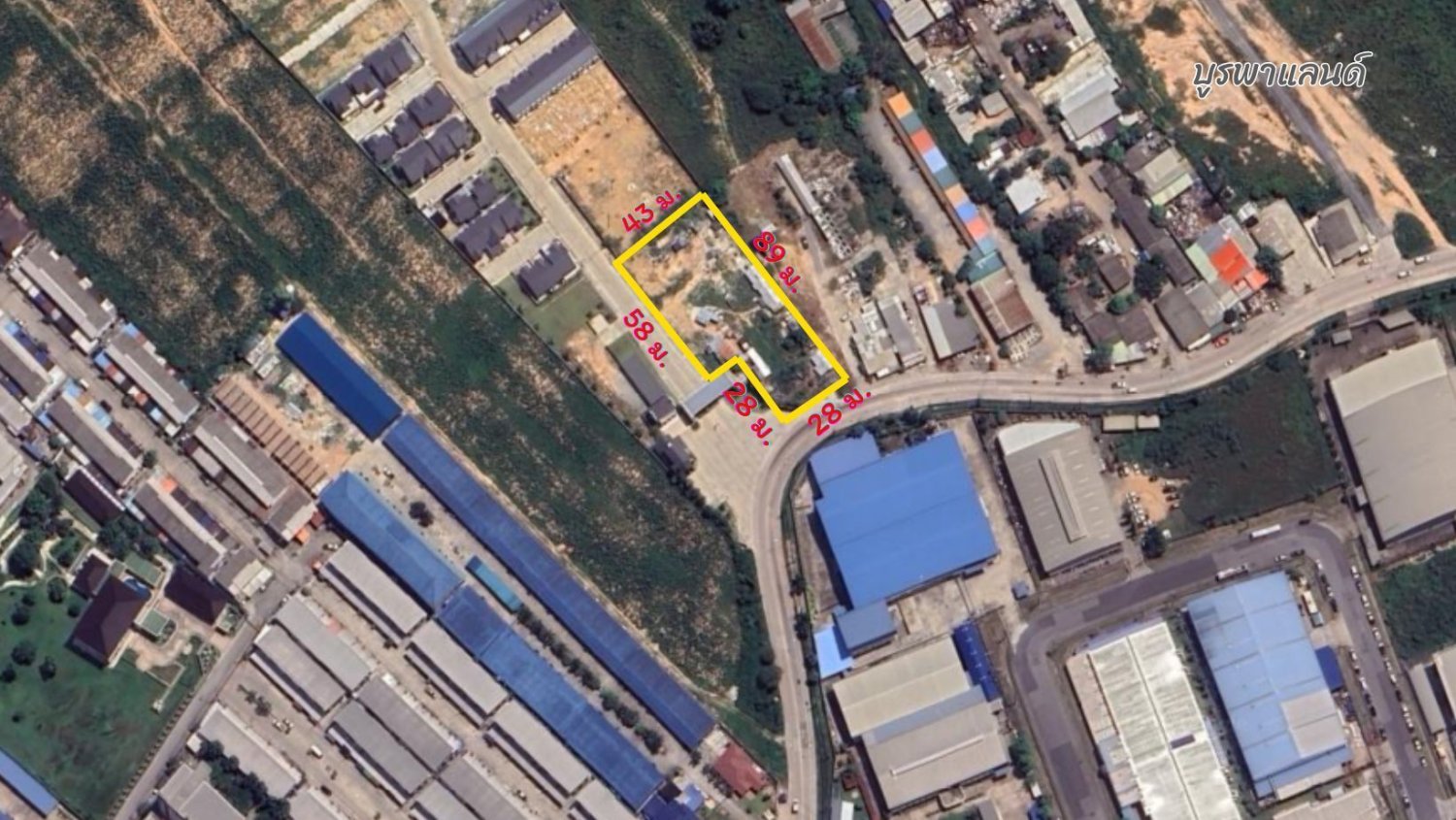 Земельный участок 3200м² в Районг, Таиланд № 75451