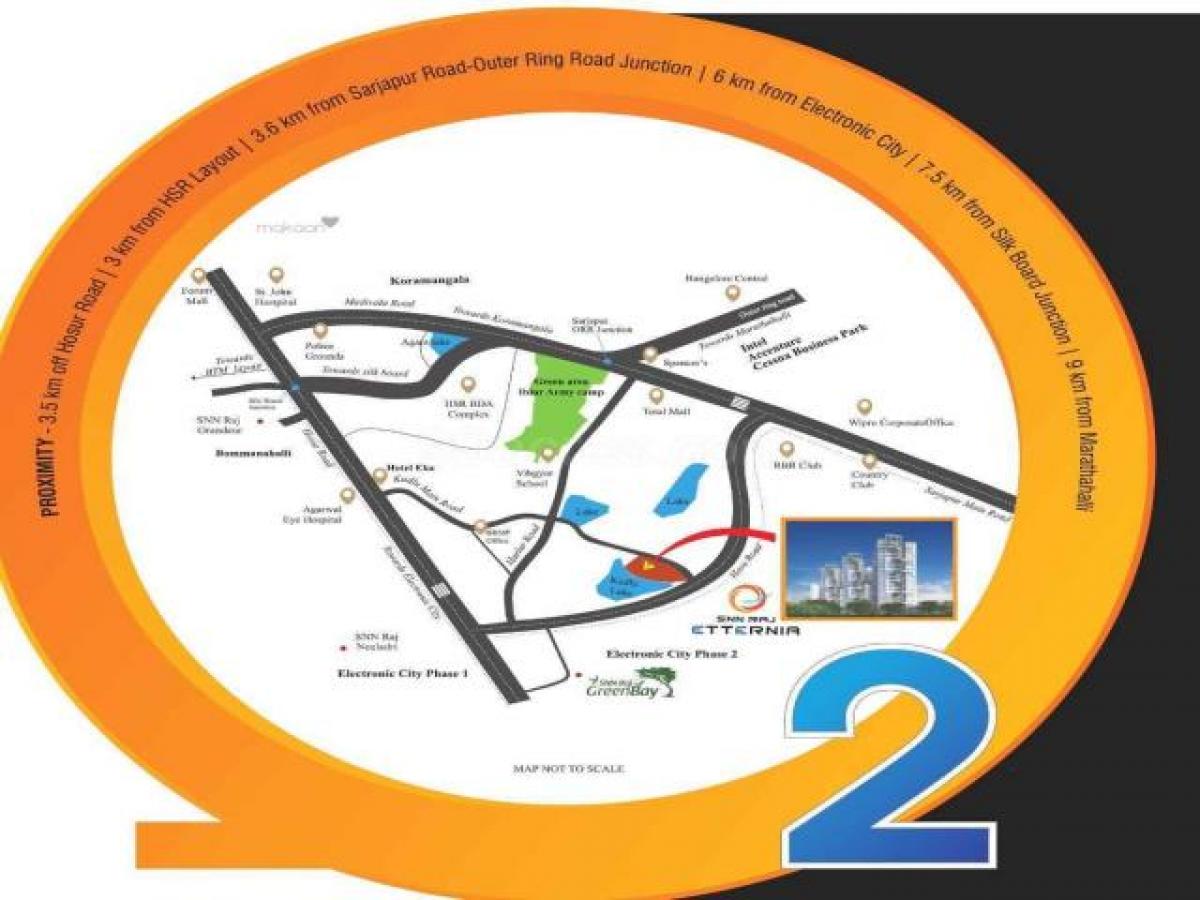 3 bedrooms House in Bangalore, India No. 52803