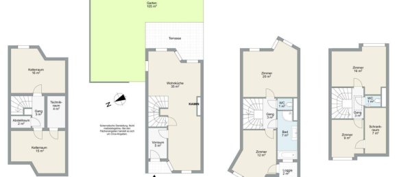 5 rooms Townhouse in Wahring, Austria No. 171277 31