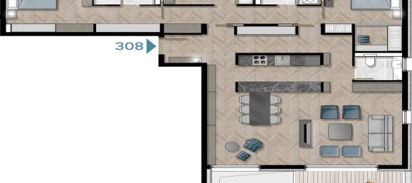 3 bedrooms Apartment in Tivat, Montenegro No. 224 15