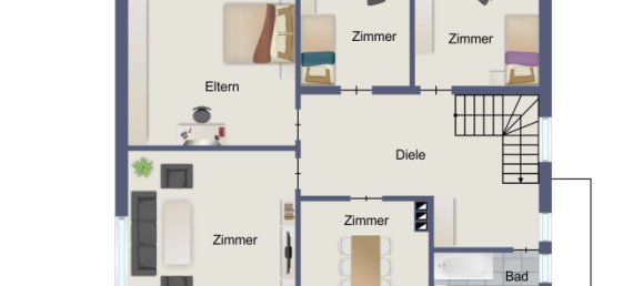 6 غرف نوم تاون هاوس في Main-Kinzig, Germany رقم 164923 11