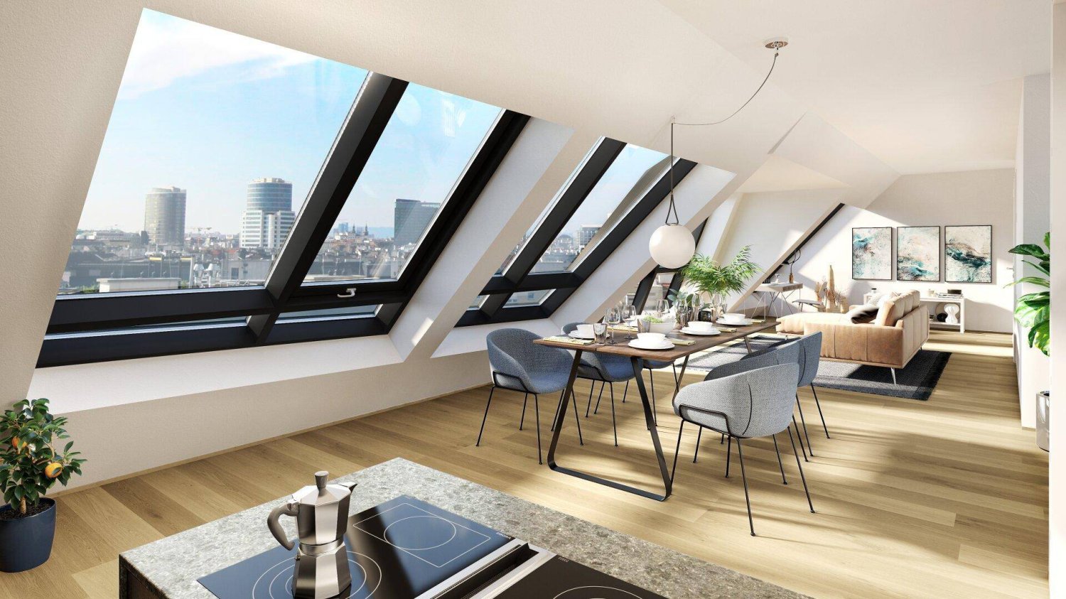 5 rooms Duplex in Leopoldstadt, Austria No. 224151