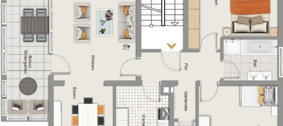 Casa de 15 divisões em Offenbach, Germany N.º 145423 16