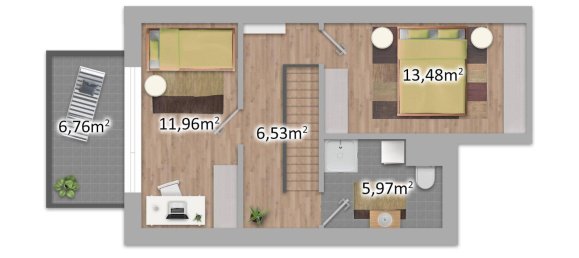 3 rooms Apartment in Neusiedl am See, Austria No. 55299 13