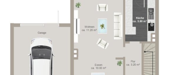 3غرفة تاون هاوس في Karlshorst, Germany رقم 360314 3