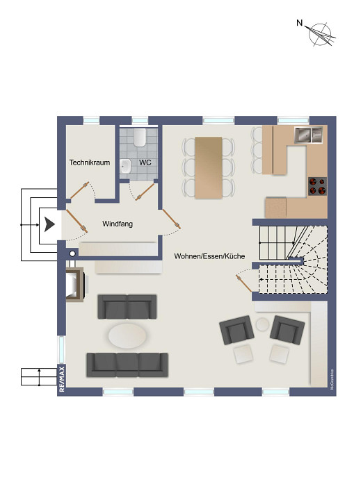 Moradia em banda de 4 divisões em Haselsdorf-Tobelbad, Austria N.º 130223