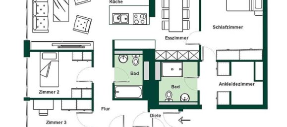 Apartamento T3 em Friedrichshain, Germany N.º 258400 17