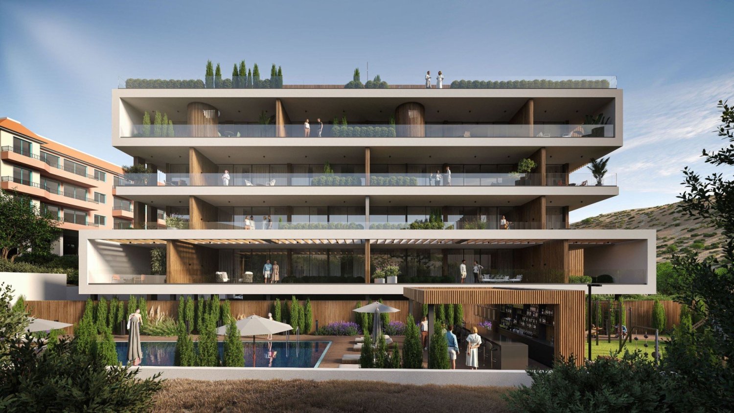 2 غرف نوم شقة في Germasogeia, Cyprus رقم 35045