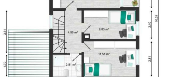 Casa de 3 dormitorios en Rhein-Neckar-Kreis, Germany No. 81462 23