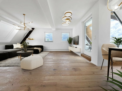 Дуплекс с 2 спальнями в Аугсбург, Германия № 35340