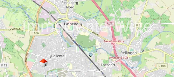 Apartamento T2 em Pinneberg, Germany N.º 6786 12